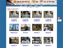 Tablet Screenshot of bridgetofaith.com